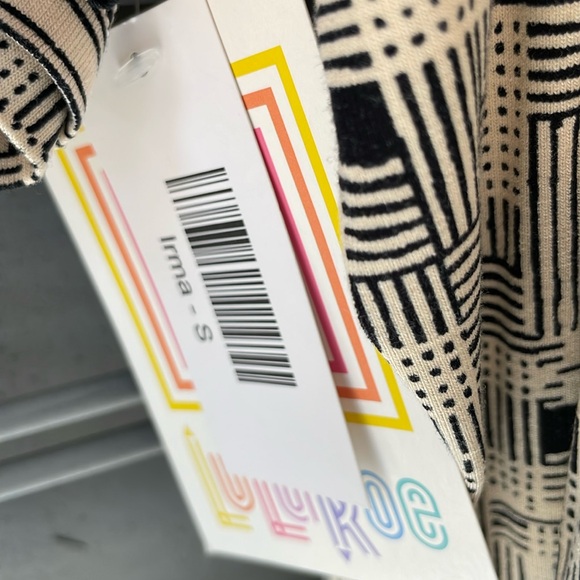 LulaRoe Jersey Geometric Printed Geometric Irma Tunic Top-0919-3 - Picture 8 of 12